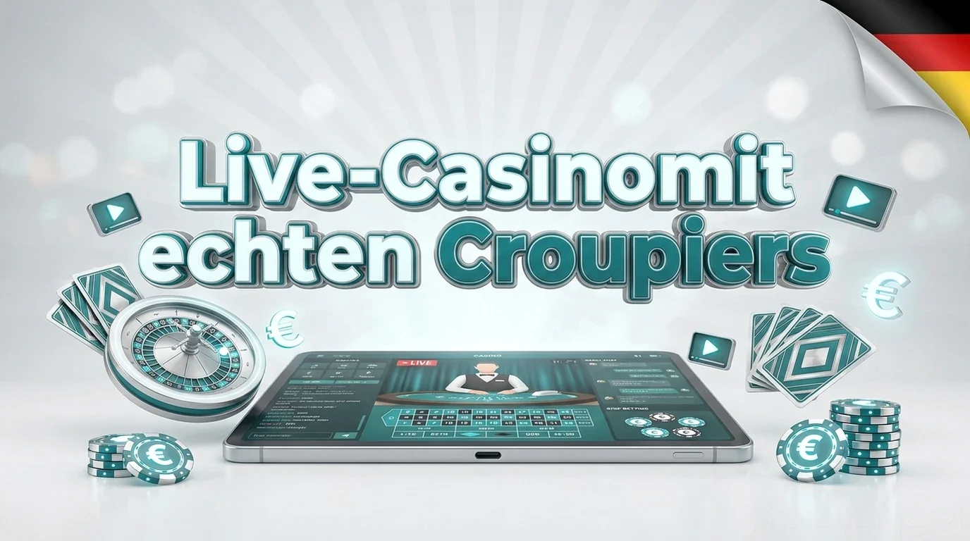 Live-Casinomit echten Croupiers